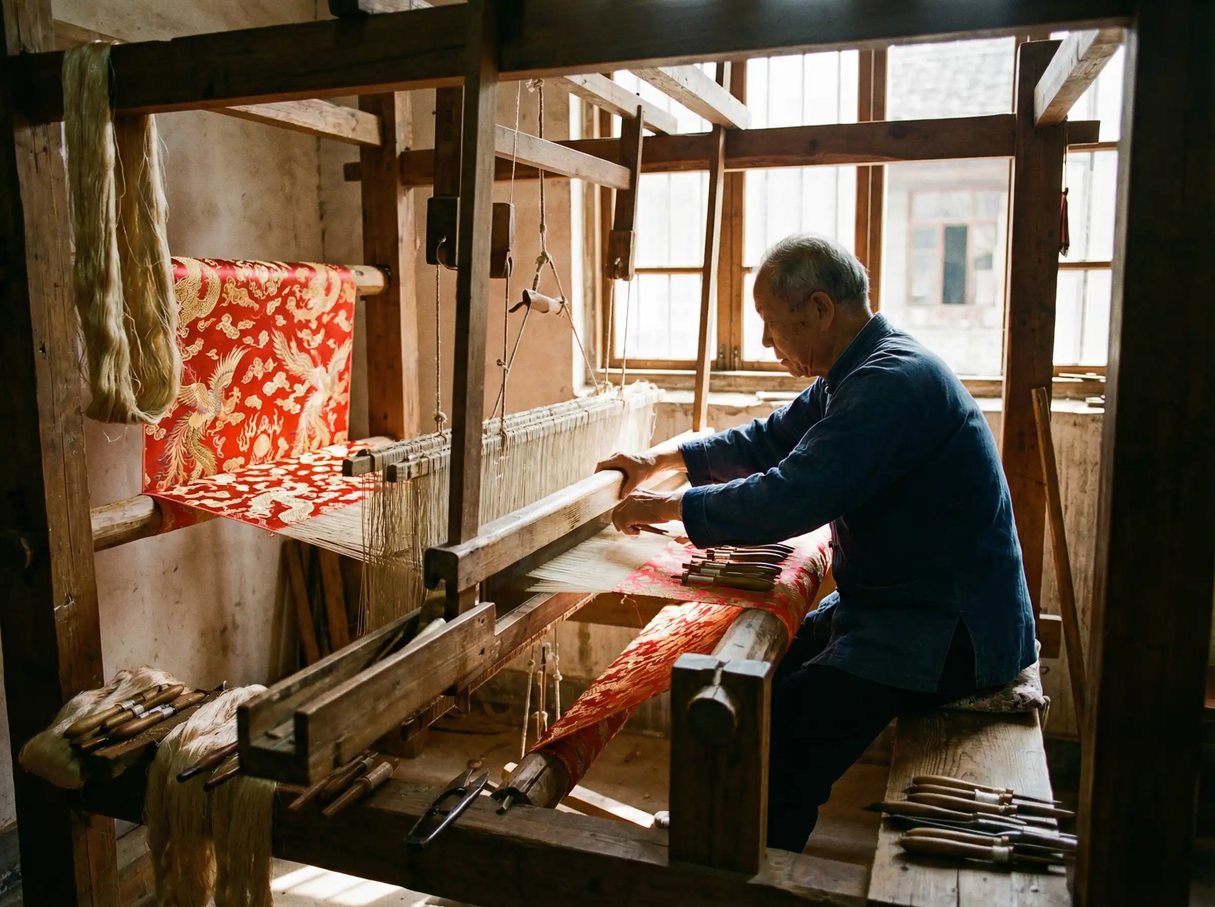 国产视频 云锦织造精品纪录